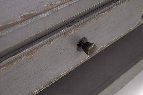 Charina Antique Gray Coffee Table from Ashley - Luna Furniture