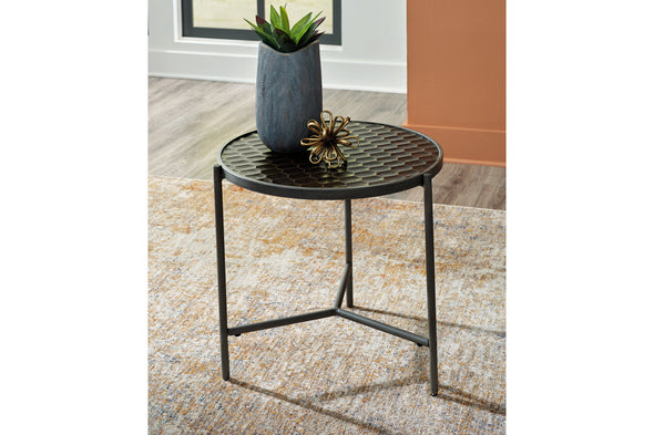 Doraley Brown/Gray End Table