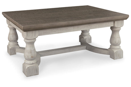 Havalance Gray/White Coffee Table from Ashley - Luna Furniture