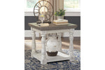 Havalance Gray/White End Table