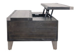 Todoe Dark Gray Coffee Table with Lift Top -  - Luna Furniture