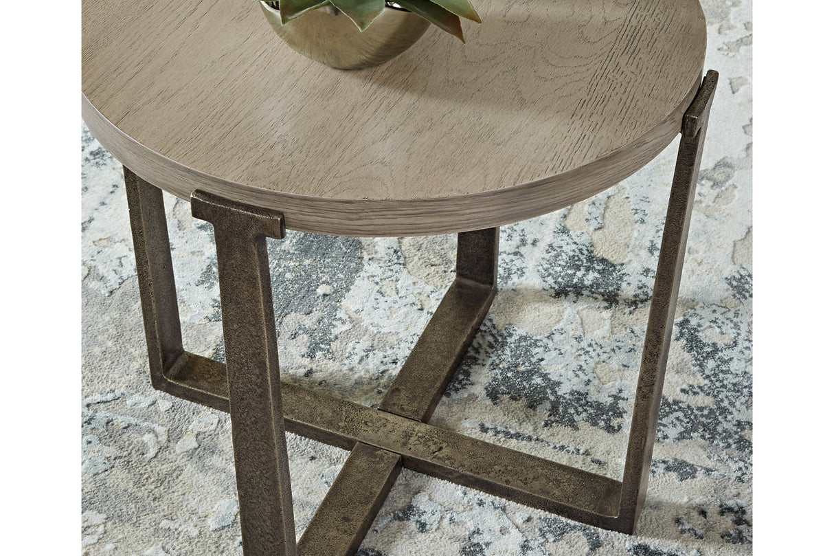 Dalenville Gray End Table