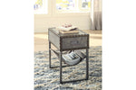 Derrylin Brown Chairside End Table