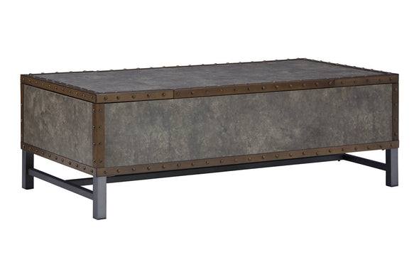 Derrylin Brown Lift-Top Coffee Table
