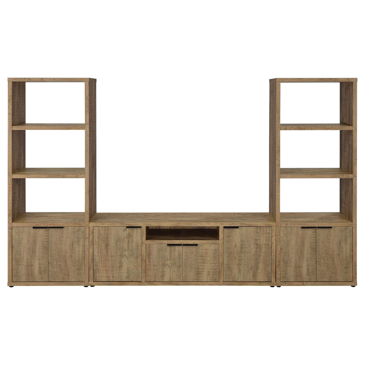 Tabby Mango 3-Piece Entertainment Center With 60" TV Stand from Coaster - Luna Furniture