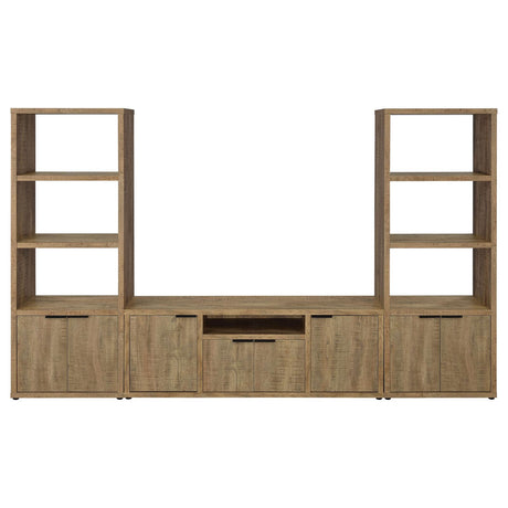 Tabby Mango 3-Piece Entertainment Center With 60" TV Stand from Coaster - Luna Furniture