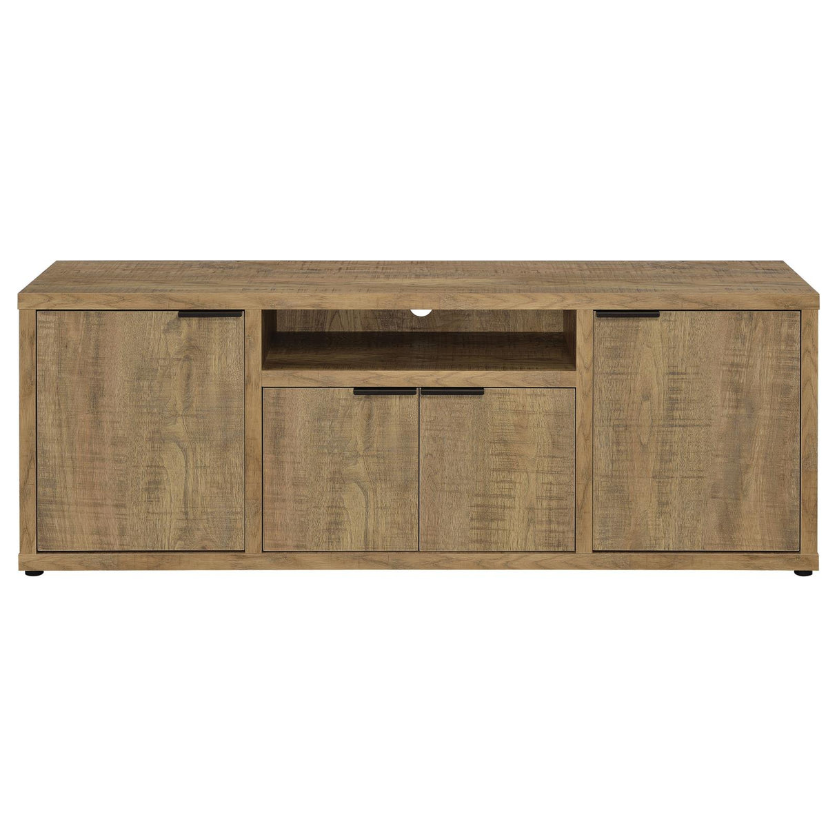 Tabby Mango 3-Piece Entertainment Center With 60" TV Stand from Coaster - Luna Furniture