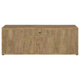 Tabby Mango 4-Door Engineered Wood 60" TV Stand from Coaster - Luna Furniture