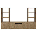 Tabby Mango 4-Door Engineered Wood 60" TV Stand from Coaster - Luna Furniture