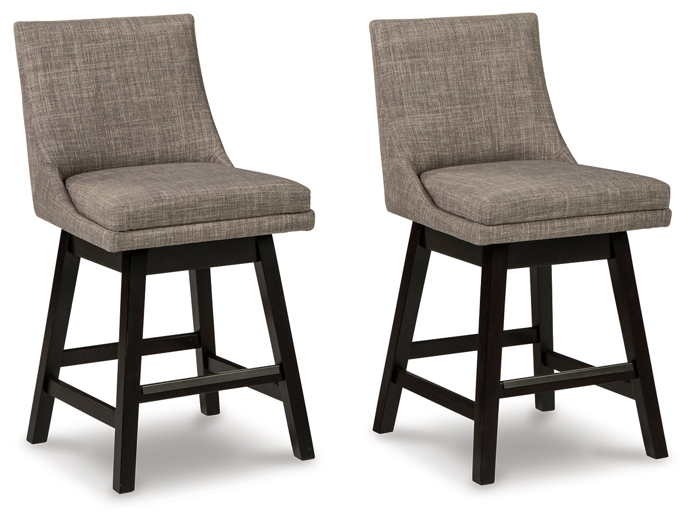 Tallenger Light Gray Counter Height Barstool, Set of 2 from Ashley - Luna Furniture