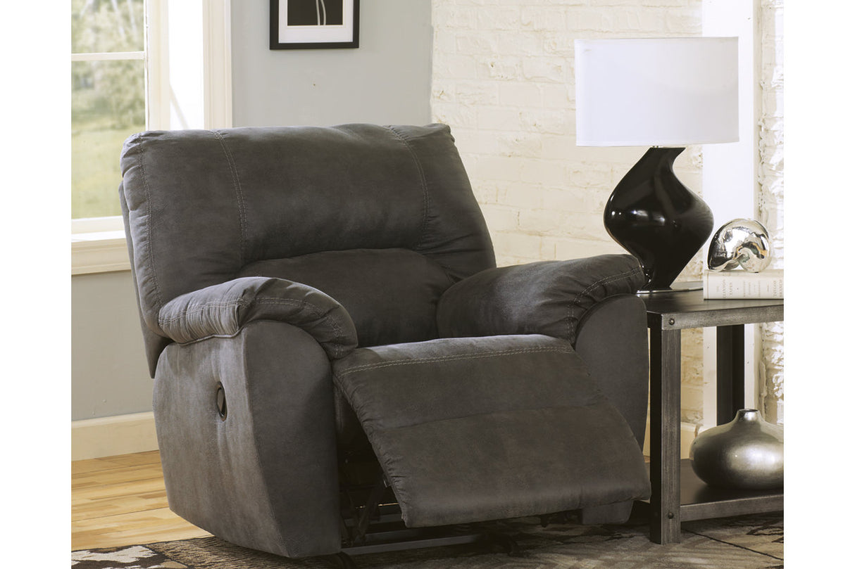 Tambo Pewter Recliner from Ashley - Luna Furniture