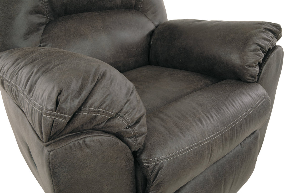 Tambo Pewter Recliner from Ashley - Luna Furniture