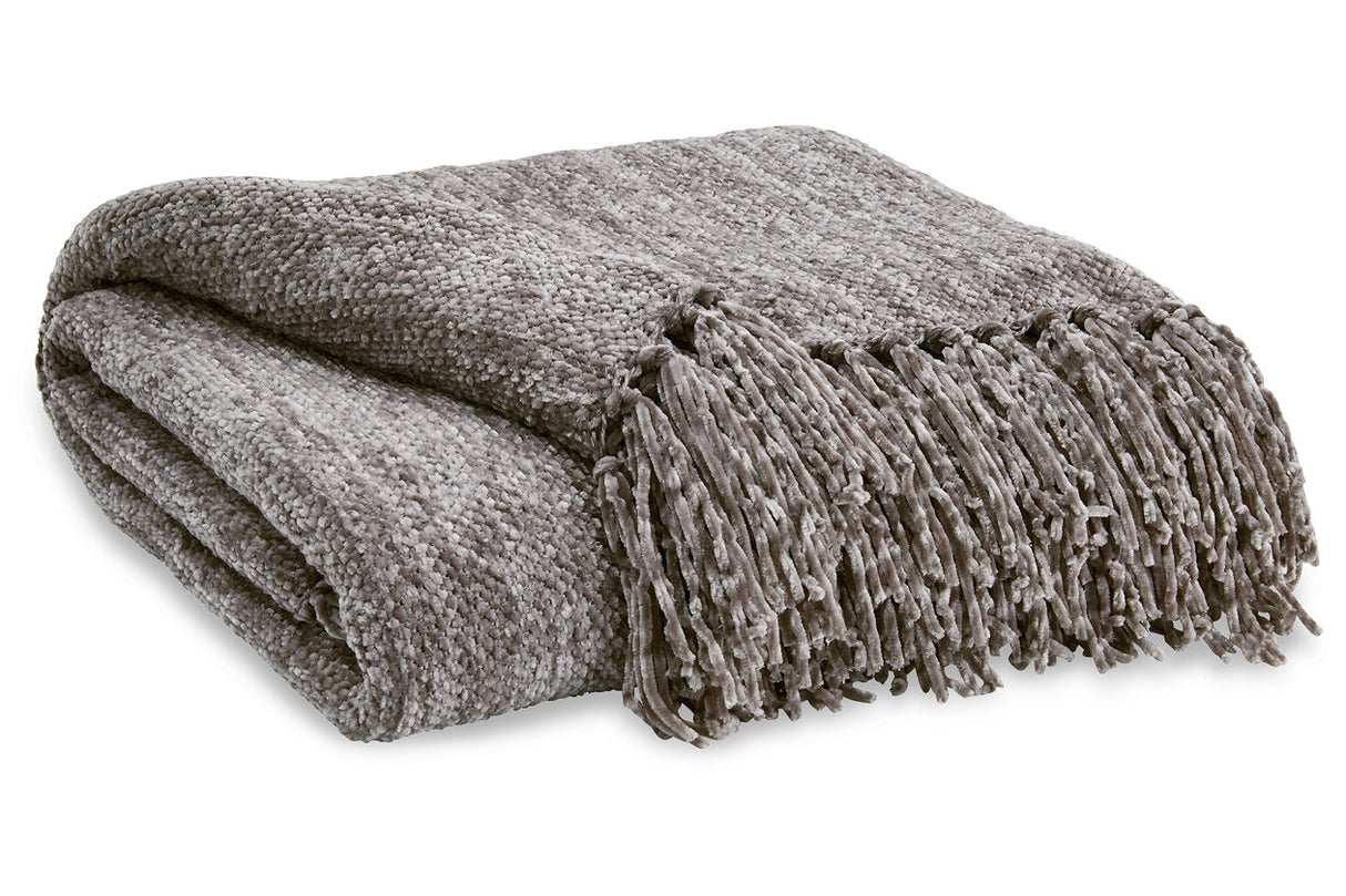 Tamish Gray Throw from Ashley - Luna Furniture