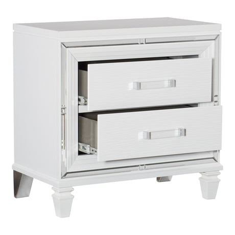 Tamsin White Nightstand from Homelegance - Luna Furniture