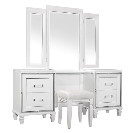 Tamsin White Vanity Set from Homelegance - Luna Furniture
