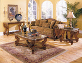 Tarantula Burnished Brown Cherry End Table from Homelegance - Luna Furniture