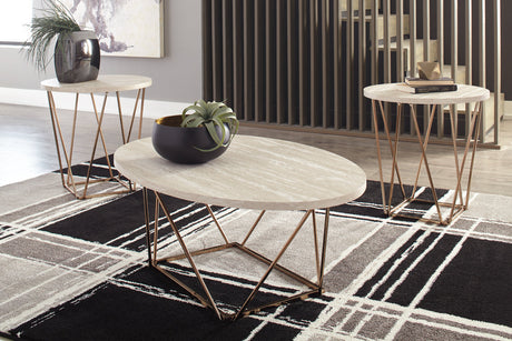 Tarica Two-tone Table from Ashley - Luna Furniture