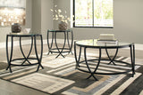 Tarrin Black Table from Ashley - Luna Furniture