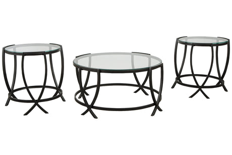 Tarrin Black Table from Ashley - Luna Furniture
