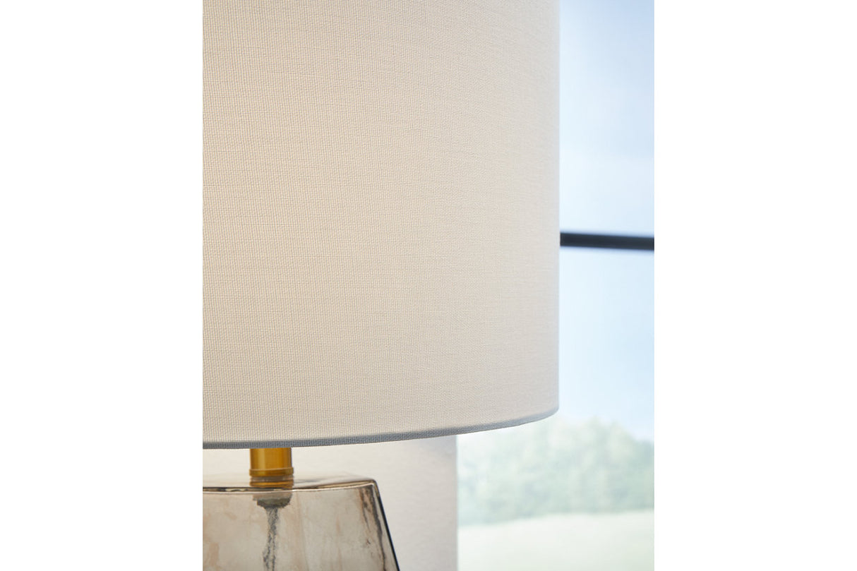 Taylow Gray Table Lamp from Ashley - Luna Furniture