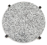 Tellrich Black/White Accent Table from Ashley - Luna Furniture