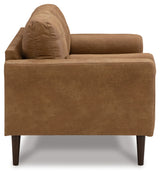 Telora Caramel Loveseat from Ashley - Luna Furniture