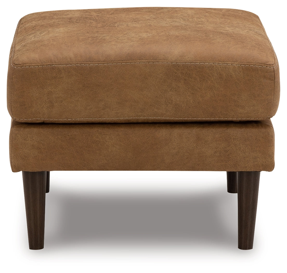 Telora Caramel Ottoman from Ashley - Luna Furniture