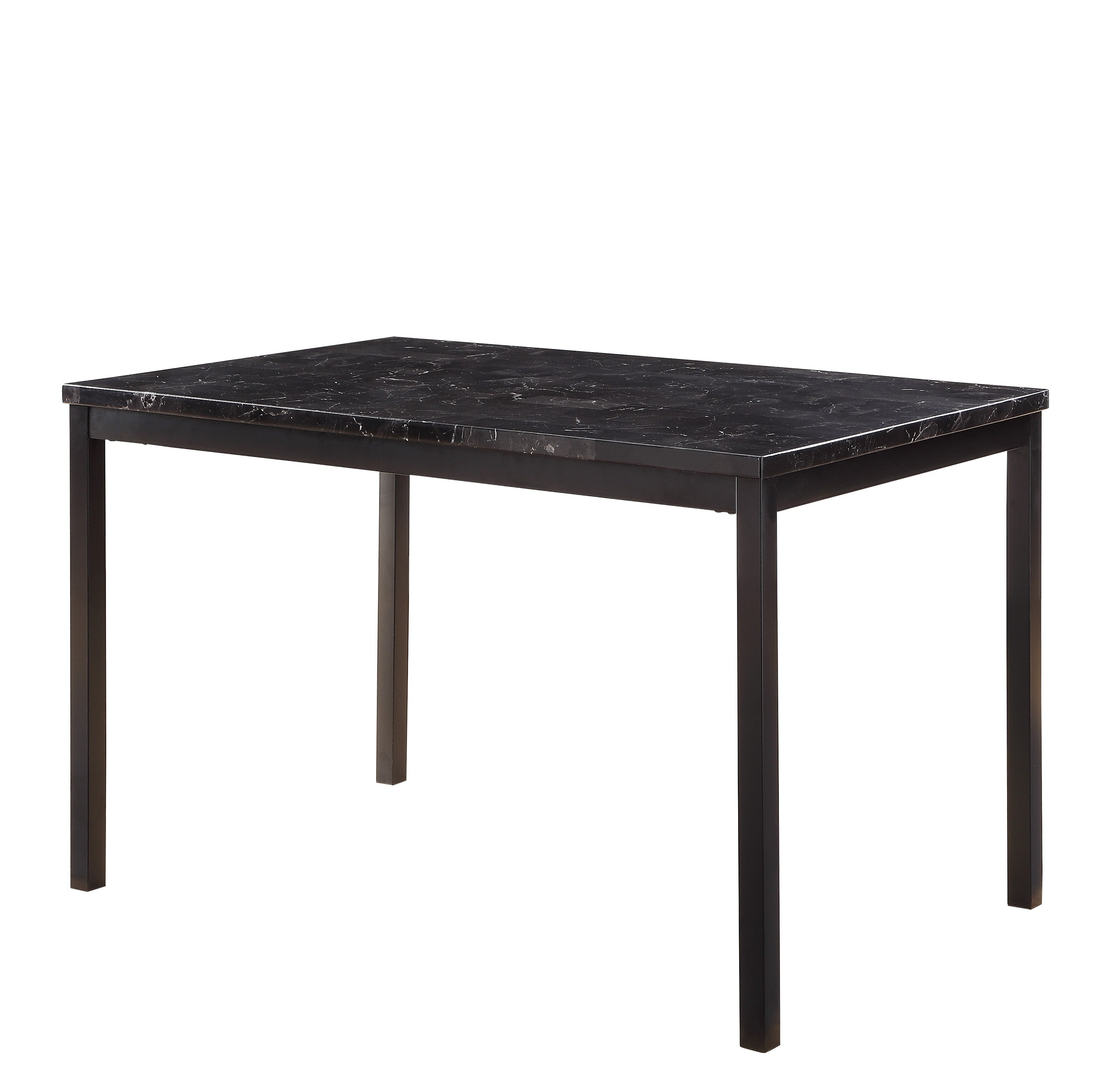 Homelegance Tempe Black Marble-Top Dining Table – Luna Furniture