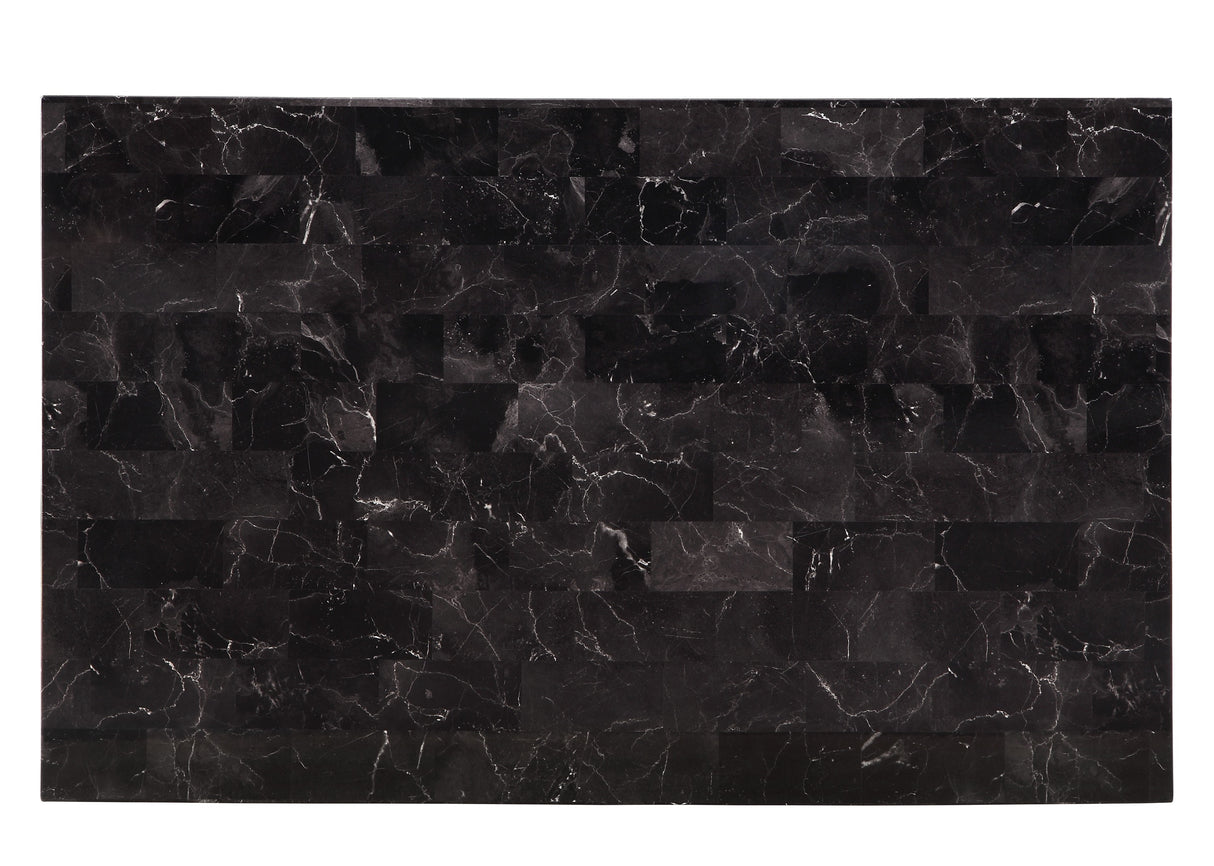 Tempe Black Marble-Top Dining Table from Homelegance - Luna Furniture