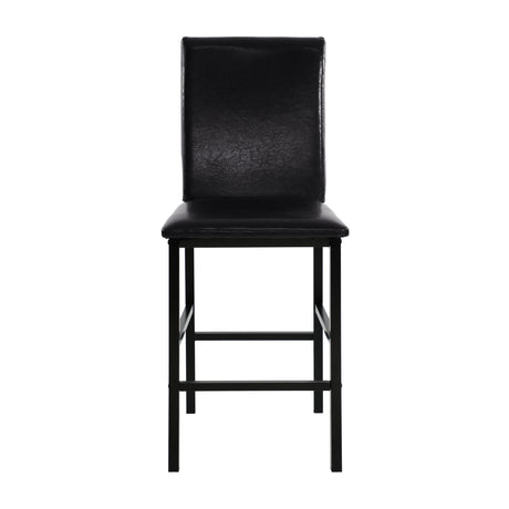 Tempe Brown/Black Counter Height Chair, Set of 4 from Homelegance - Luna Furniture
