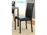 Tempe Brown/Black Side Chair, Set of 2 from Homelegance - Luna Furniture