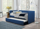 Therese Blue Daybed with Trundle from Homelegance - Luna Furniture