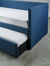 Therese Blue Daybed with Trundle from Homelegance - Luna Furniture