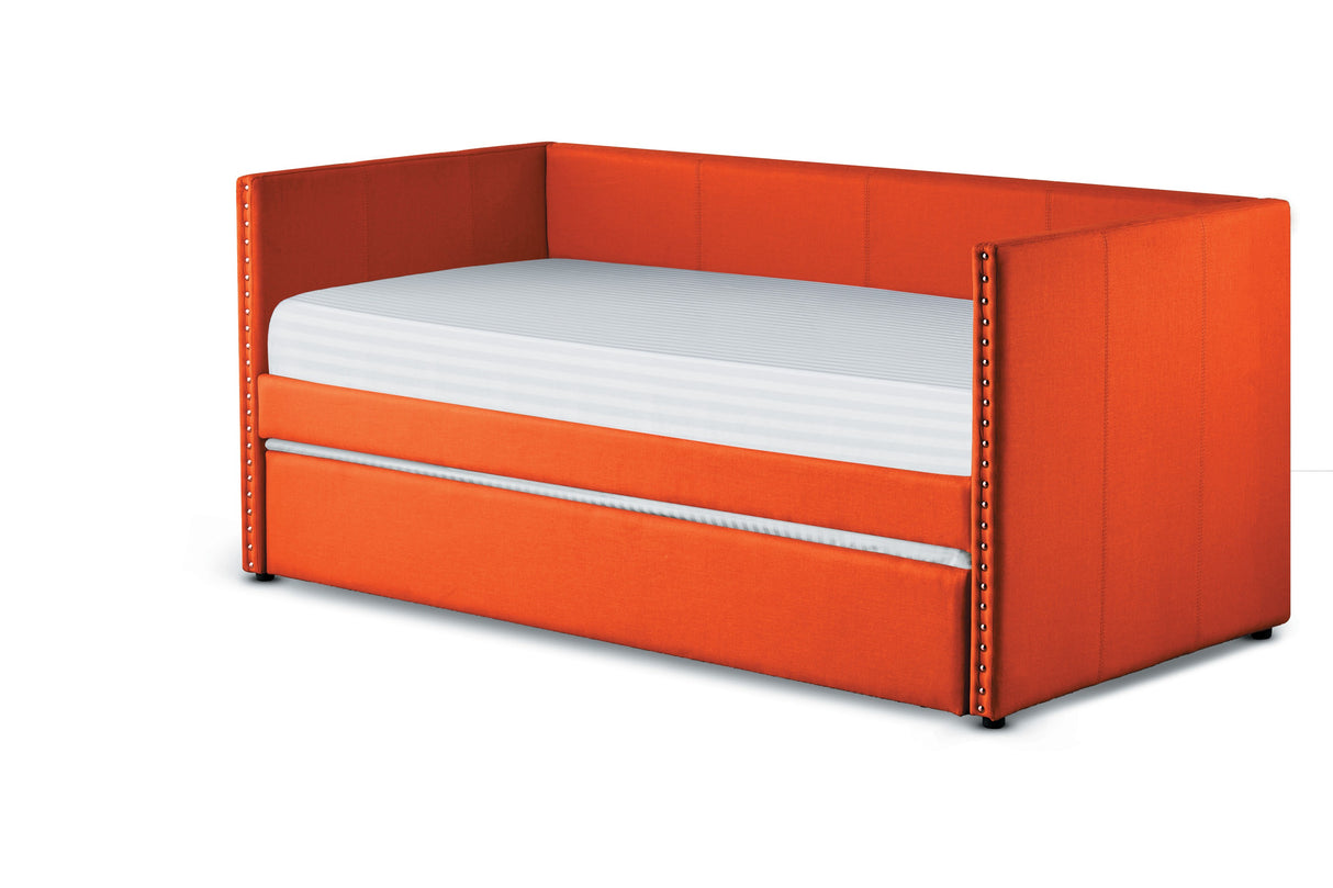 Therese Orange Daybed with Trundle from Homelegance - Luna Furniture