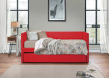 Therese Red Daybed with Trundle from Homelegance - Luna Furniture