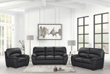 Tiffany Black 3-Piece Living Room Set from Happy Homes - Luna Furniture