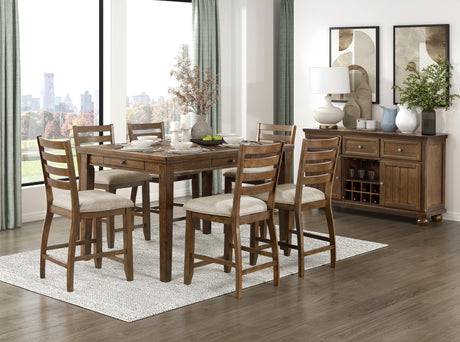 Tigard Cherry Counter Height Chair, Set of 2 from Homelegance - Luna Furniture