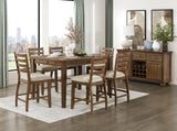 Tigard Cherry Counter Height Set from Homelegance - Luna Furniture
