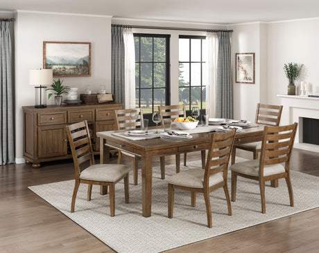 Tigard Cherry Dining Table from Homelegance - Luna Furniture
