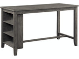 Timbre Gray Counter Height Table from Homelegance - Luna Furniture