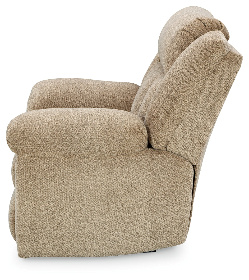 Tip-Off Wheat Power Recliner from Ashley - Luna Furniture