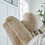 Tip-Off Wheat Power Recliner from Ashley - Luna Furniture