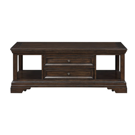 Tobias Espresso Lift Top Cocktail Table from Homelegance - Luna Furniture