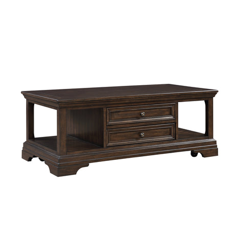 Tobias Espresso Lift Top Cocktail Table from Homelegance - Luna Furniture