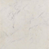 Tobin White and Black Square Marble Top Coffee Table from Coaster - Luna Furniture