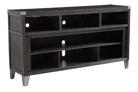 Todoe Gray 65" TV Stand from Ashley - Luna Furniture