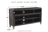 Todoe Gray 65" TV Stand from Ashley - Luna Furniture
