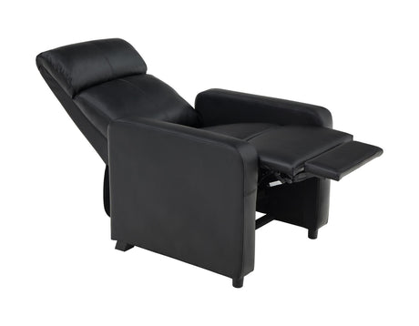 Toohey Black Home Theater Push Back Recliner from Coaster - Luna Furniture