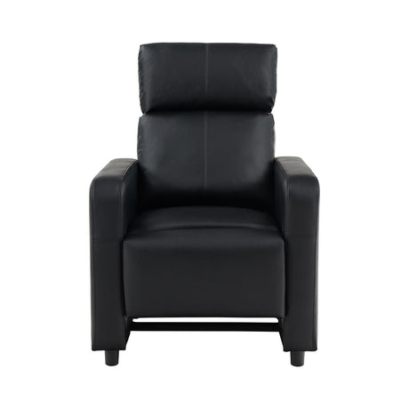 Toohey Black Home Theater Push Back Recliner from Coaster - Luna Furniture