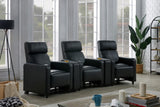 Toohey Black Upholstered Tufted Recliner Living Room Set from Coaster - Luna Furniture